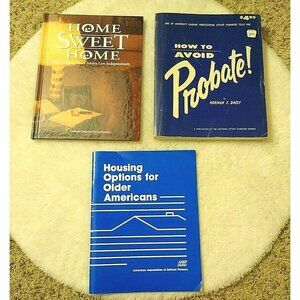 Senior Care Independent Older Adults Estate Planning Housing Options 3 Books